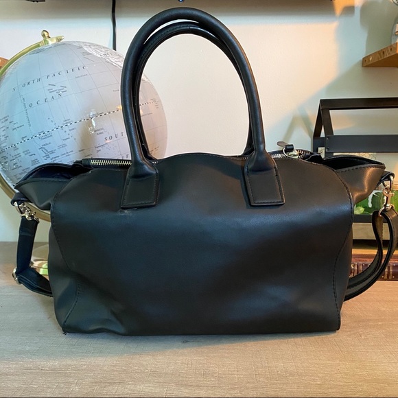 Jones New York | Pleather shoulder bag | Black - Picture 4 of 7